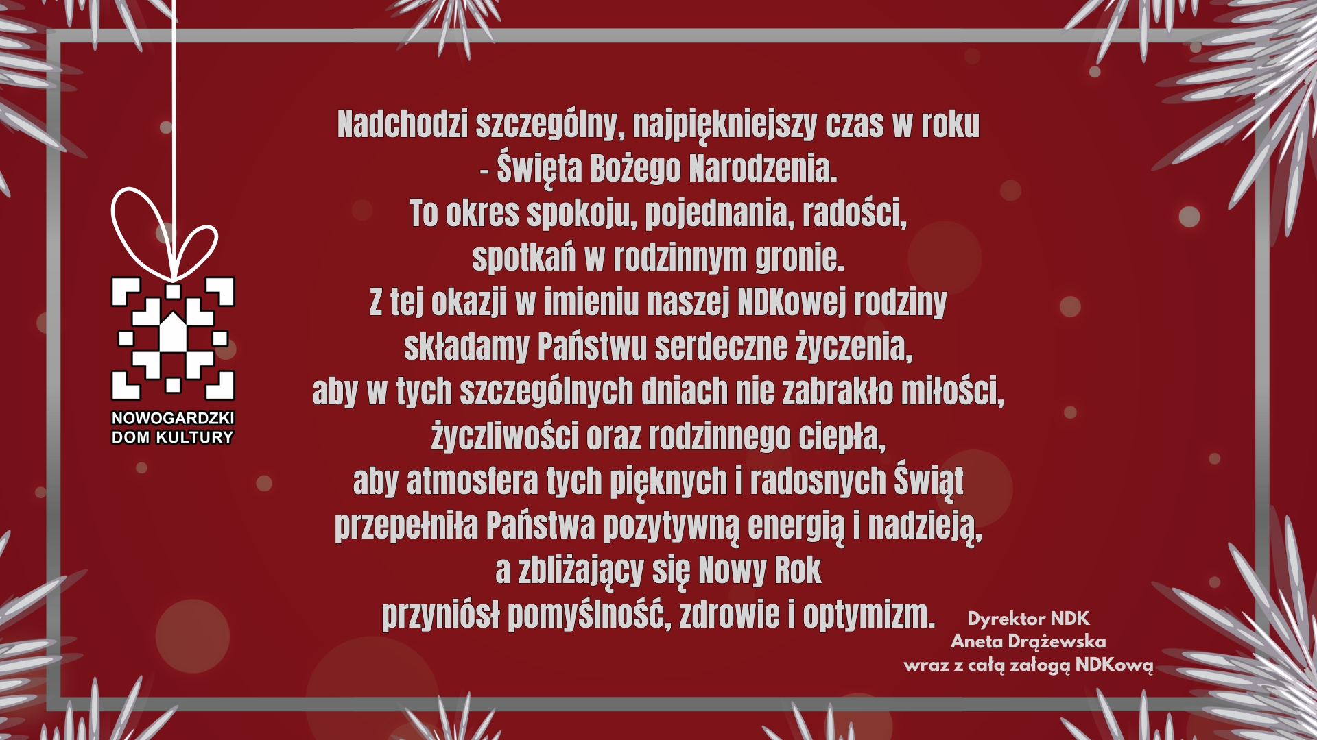 ŚWIĄTECZNE ŻYCZENIA